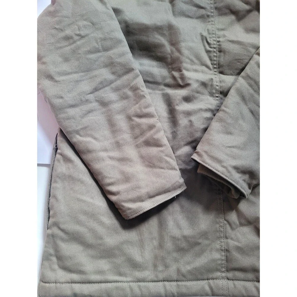 Wrangler Green/Grey Hooded Jacket – Size XL